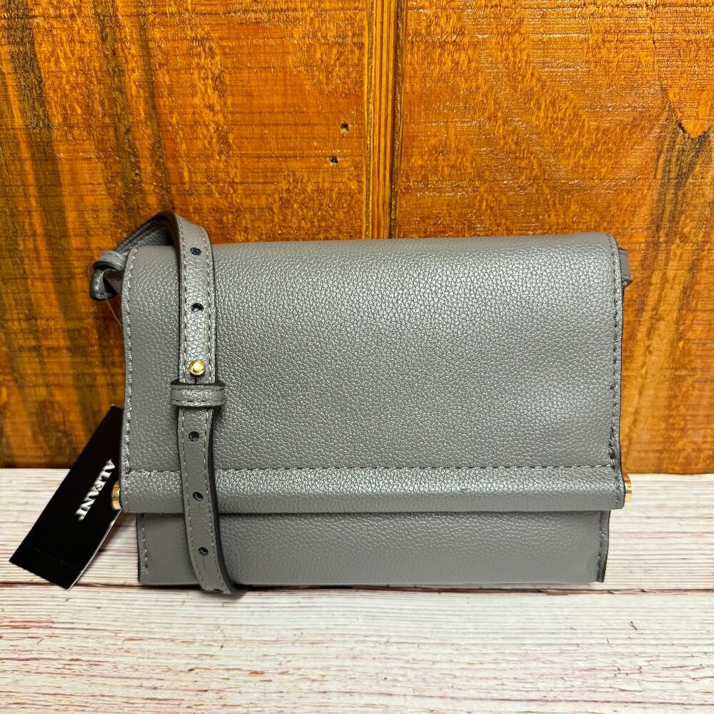 ALFANI Mini Toggle Crossbody - Grey